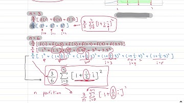 Calculus: 5.2 part 1 (Riemann Sum as a limit)