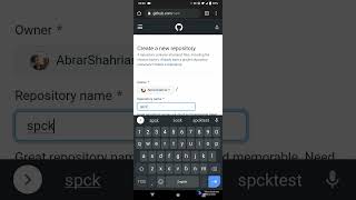 Connect github remote repo with spck editor on Android | spck github authentication fail fix!!! screenshot 3