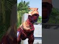 (Jurassic World Evolution) SpiderMan Giganoto,T-Rex Super Hero Dinosaurs Fight