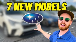 New Subaru models coming soon!