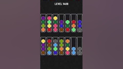 Ball sort puzzle 1409.bölüm