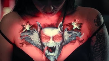 Ink Mapping: videomapping on tattoos. Powered by Desperados