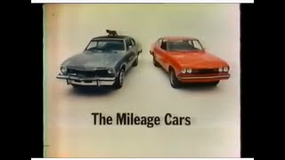 Mercury Comet & Capri 'Little Cougars' Commercial (1974) 1974 Lincoln Mercury Capri