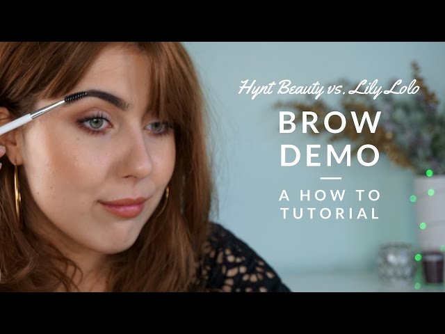 HYNT BEAUTY VS. LILY LOLO BROW DEMO