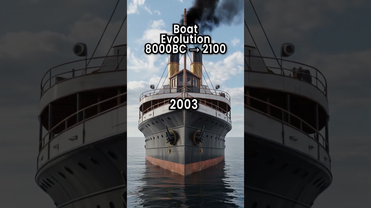 Evolution of Boats: From 8000 BC to 2100 🚤