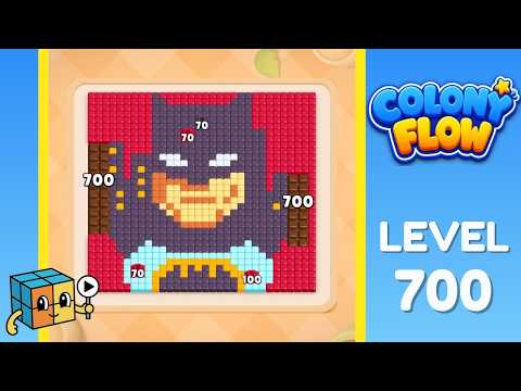 Colony Flow Level 700 Walkthrough Solution