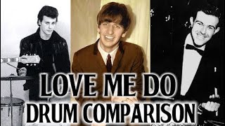Love Me Do - The Beatles (Drum Comparison)