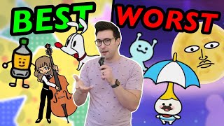 TOP 5 BEST and WORST Rhythm Heaven Groove Games