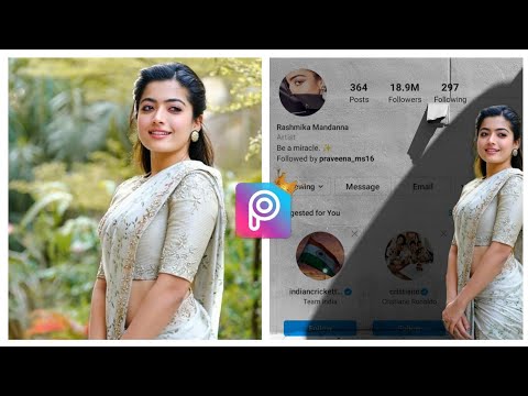 Rashmika mandanna Instagram wallpaper editing vera level video like ❤ share and comment stay tuned😎😎