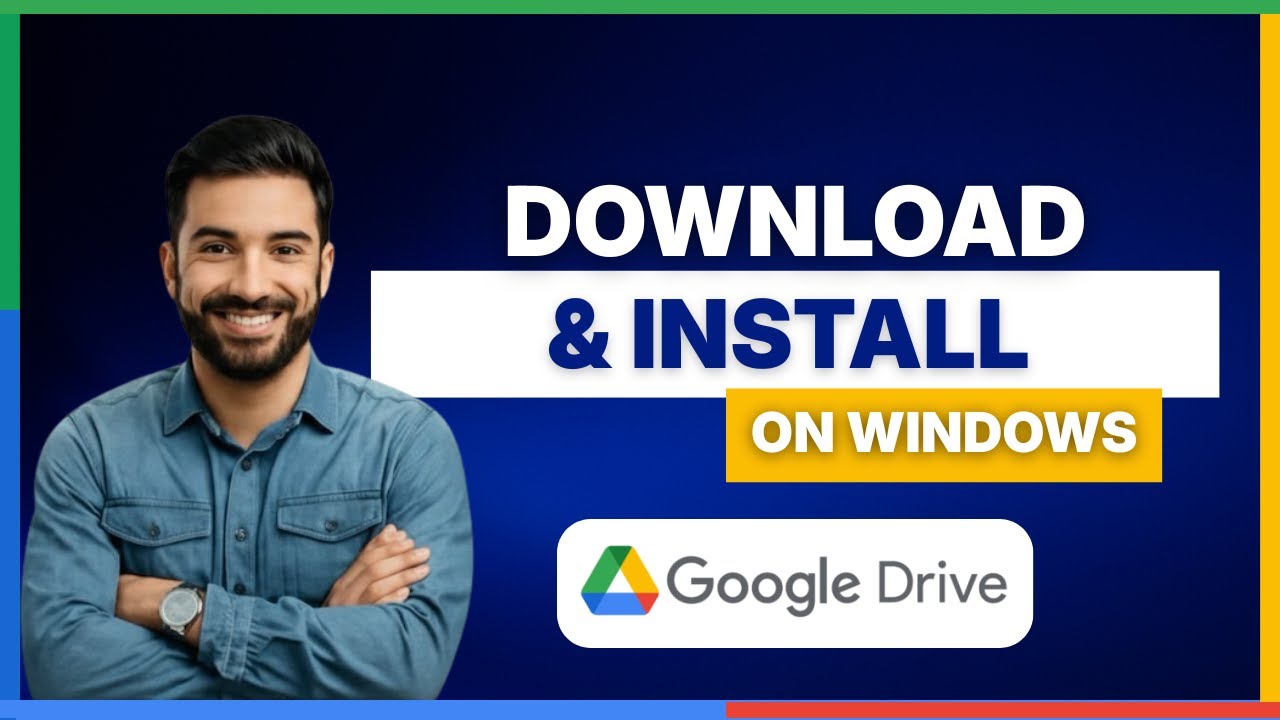 Как скачать и установить Google Drive на Windows (ПОЛНОЕ РУКОВОДСТВО)