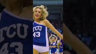 ▶️ TCU Showgirls Energy 💜🤍 Texas Christian University Big-12 College Basketball