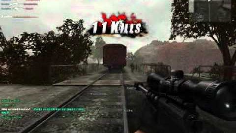 Combat Arms sniper gameplay(noob)