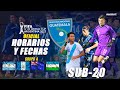 ¡OFICIAL! 🚨Horarios y Fechas del Mundial Sub-20 Argentina 2023 GUATEMALA ABRIRÁ EL MUNDIAL