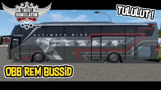 Tes OBB Rem Tululut/Klilit Bussid | Bussid 3.3.2