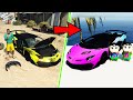 GTA 5 : Shinchan Find Garbage & Pinchan Repaired To Lamborghini in GTA 5 ! (GTA 5 mods)