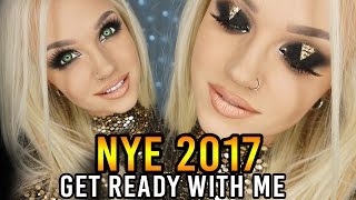 NEW YEARS EVE 2017 - Get Ready With Me | Glam&Gore