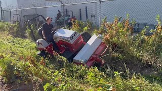 Mowing weeds over 5 feet tall with the Ventrac Tough Cut HQ682