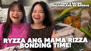 RYZZA AND MAMA RIZZA'S BULANGLANG NA BANGUS RECIPE | EAT BULAGA BTS