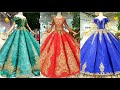 Luxury Stylish Fancy Ball Gown Wedding Gown Design Ideas