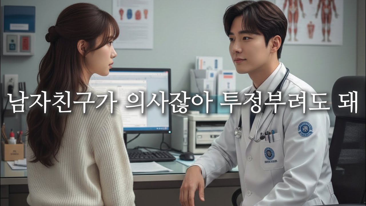 남자ASMR | 여자친구가 몸살로 아파서 진료 봐주는 의사 남자친구 | roleplay