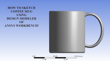 Coffee Mug Design | Design Modeler | ANSYS Workbench