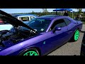 2016 METALLIC PLUM CRAZY PURPLE DODGE CHALLENGER SRT HELLCAT 'THE JOKER'