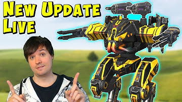 New War Robots Update & Mk2 Multi Purpose Power Hangar Gameplay WR LIVE