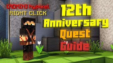 Hypixel 12th Anniversary Tutorial | Full Guide