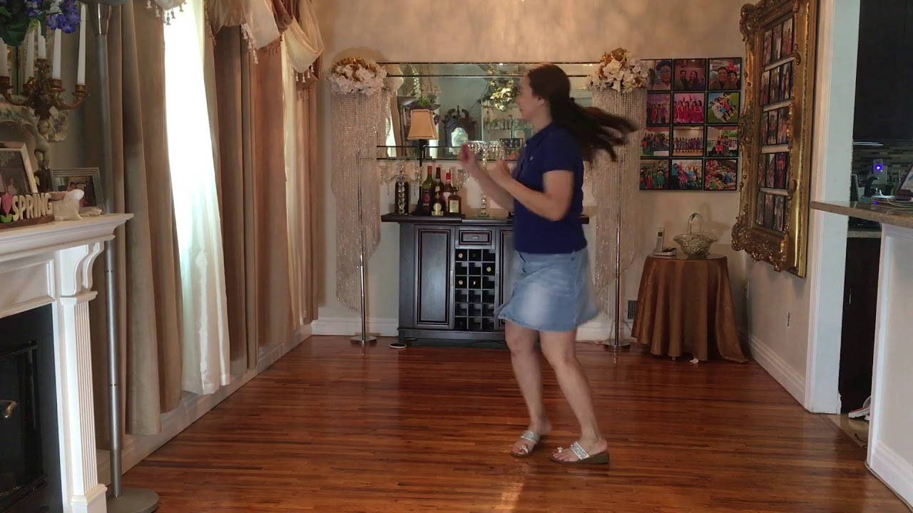 Disco Dancing Queen Line Dance(Wandy & Hotma) YouTube