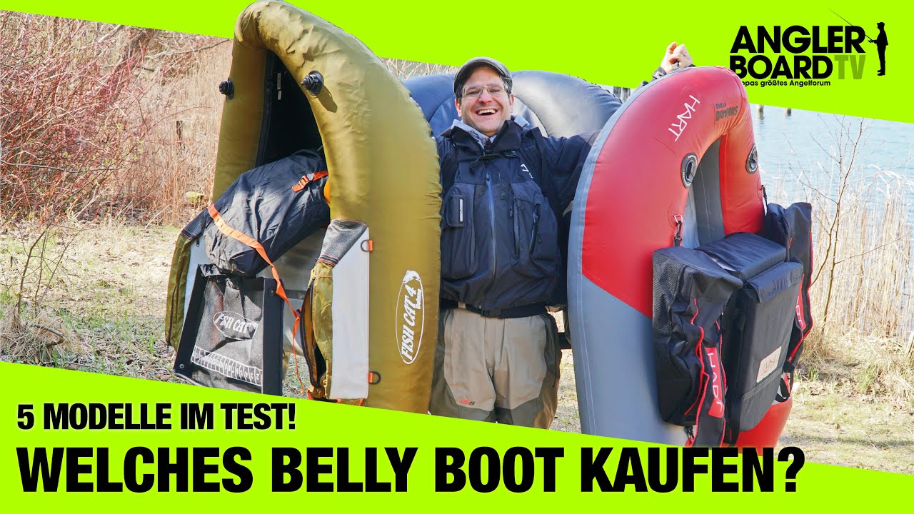 Youtuber aus Schwerin zeigen: So funktioniert Angeln mit dem Belly Boot