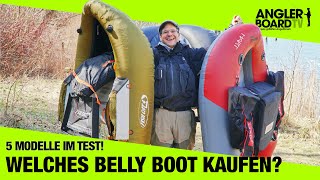Welches Belly Boat soll ich kaufen? 5 Modelle im Test | Anglerboard TV