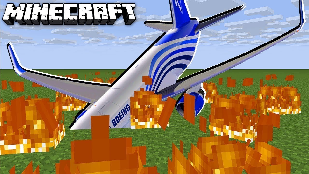 Карта для майнкрафт крушение самолета