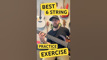 BEST 6 STRING BASS PRACTICE EXERCISE #bass #guitar #solo #bassplayer #6stringbass #bassist #musician