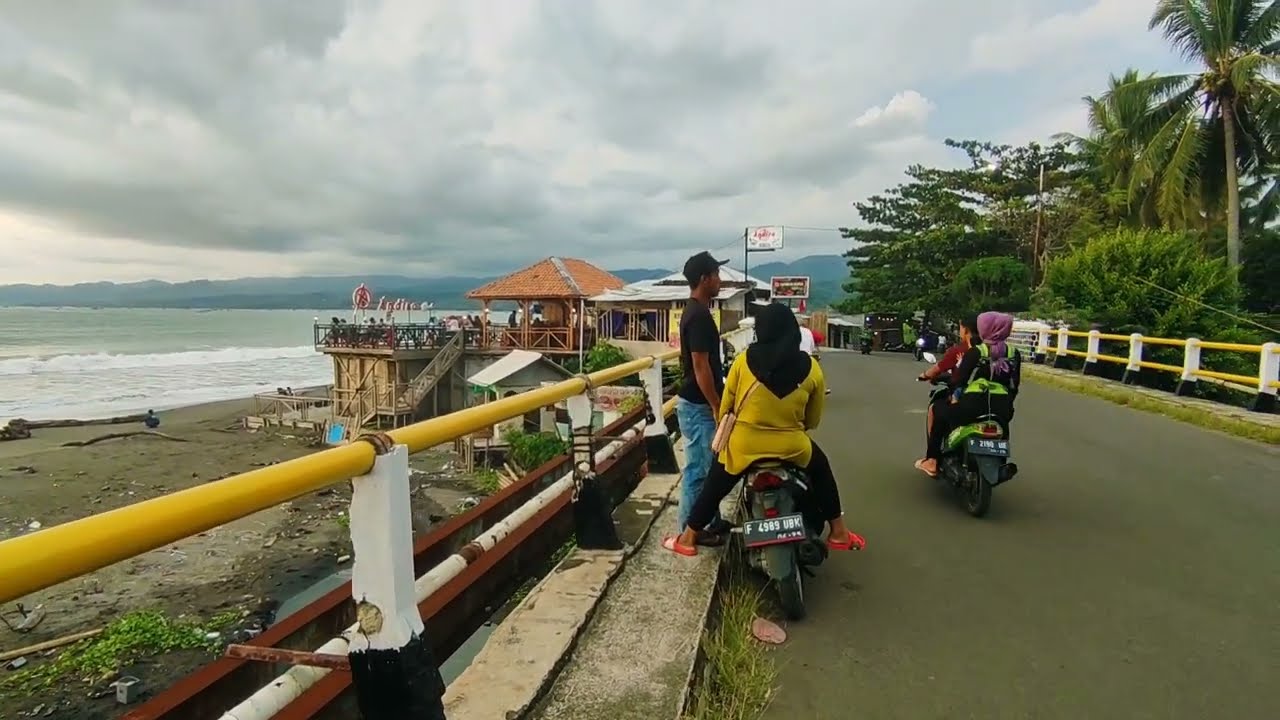 Ternyata Rame Disini📍Keliling Dermaga Pelabuhan ratu#motovlogsukabumi#motovlogindonesia