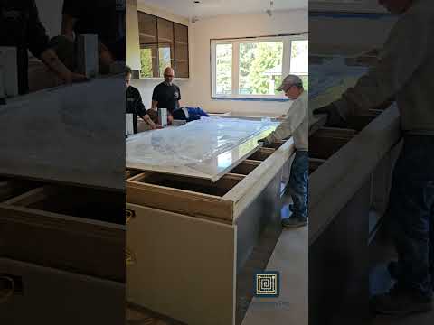 Kitchen countertop fabrication at the Countertop Pro Etobicoke shop