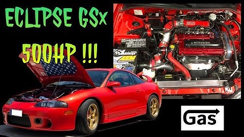 Mitsubishi Eclipse GSX Project 2G DSM. Gas