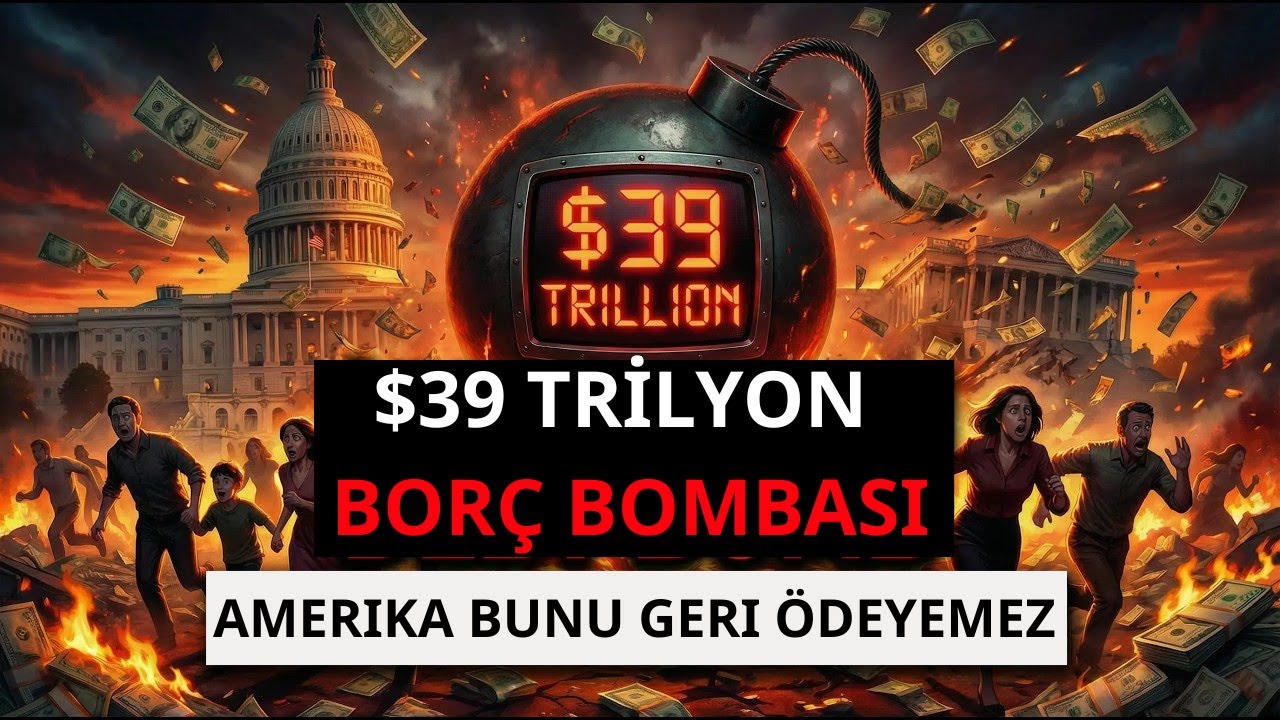 39 Trilyon Dolar Borç Bombası | Amerika Neden Asla Ödeyemez (Ve Sonrası Ne Olacak)