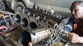 Toyota Haice 2kd engine rebiuld part 1