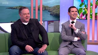 Russell Crowe, Jimmy Carr On The One Show [16.04.2024]