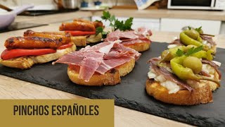 Recetas DE Pinchos españoles TAPAS Y Montaditos COCINANDO con mi perro