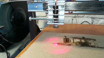 cnc, arduino uno, чпу лазерный гровер из хлама и мусора на мебельных направляющих, ардуино уно