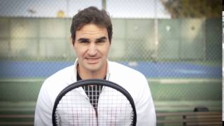 Roger Federer playing Luxilon Strings Part 3 | Tennis Express