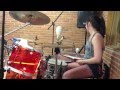 Enter Sandman by Lucy Fields (drum cover Metallica)
