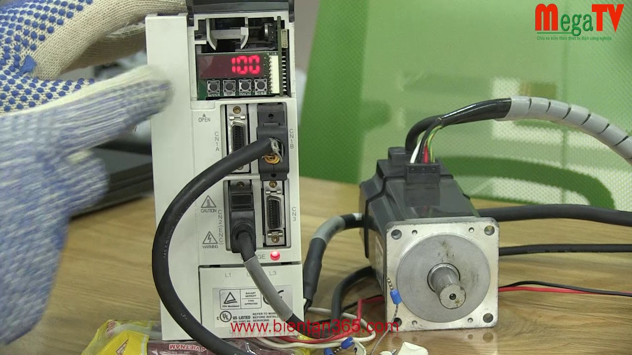 Quá dễ! Cài đặt Servo MR-J2S và test JOG bằng bàn phím FULL