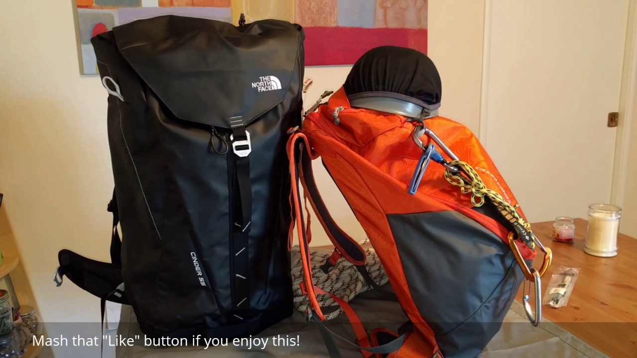 the north face cinder 55