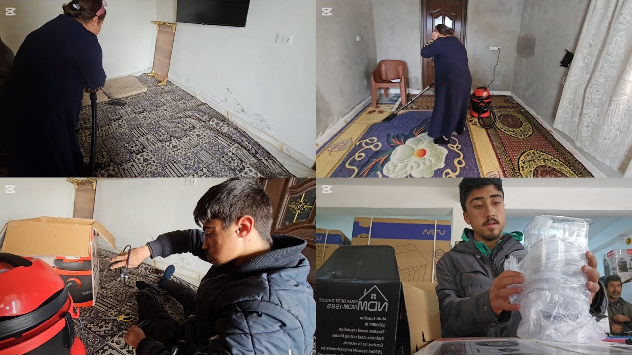 جاندي اليوم عملي مفاجأة واخيرا جاب مكنسه كهرباي تبعونا لاخير