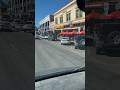 Downtown Prescott at lunchtime mid week.  Extremely Crowded! Arizona continues to boom boom