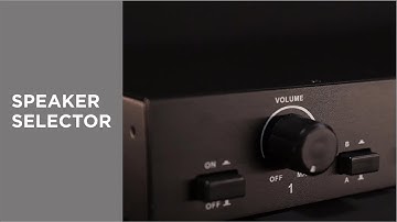 Speaker Selector with Volume Control- SPSL-002 [LUMIAUDIO]
