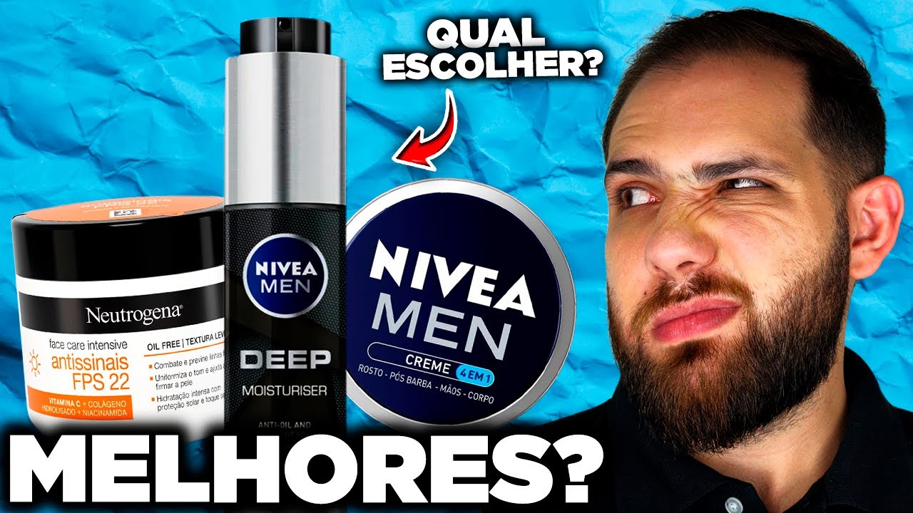 TOP 3 Melhores Hidratante Facial Masculino Para Comprar Sem Medo