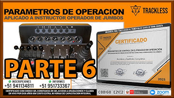 PARÁMETROS DE OPERACIÓN - PARTE 6